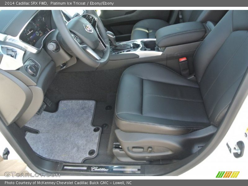 Platinum Ice Tricoat / Ebony/Ebony 2014 Cadillac SRX FWD