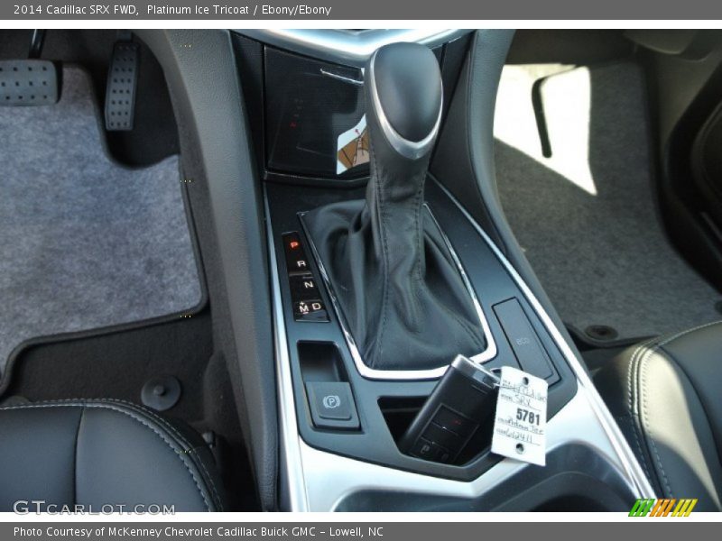 Platinum Ice Tricoat / Ebony/Ebony 2014 Cadillac SRX FWD