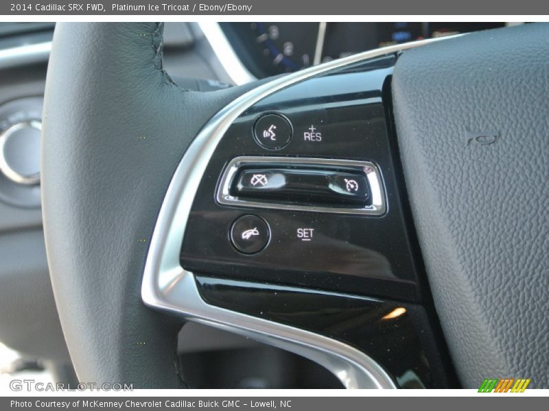 Platinum Ice Tricoat / Ebony/Ebony 2014 Cadillac SRX FWD