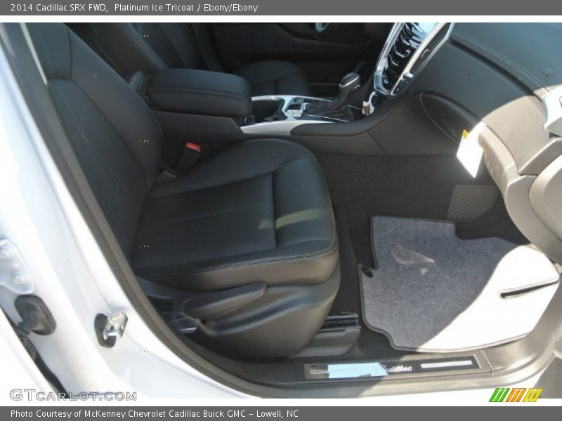 Platinum Ice Tricoat / Ebony/Ebony 2014 Cadillac SRX FWD