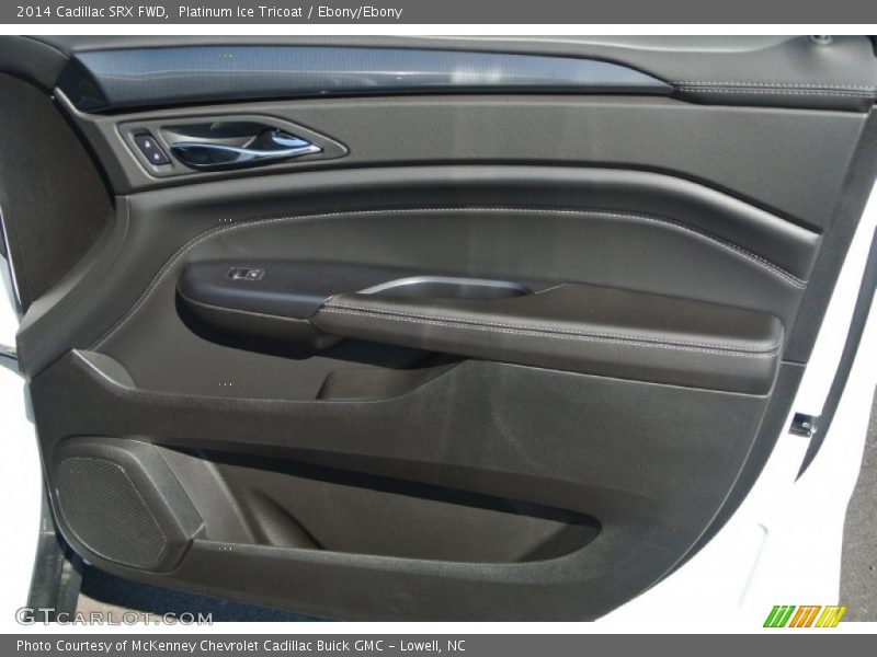 Platinum Ice Tricoat / Ebony/Ebony 2014 Cadillac SRX FWD