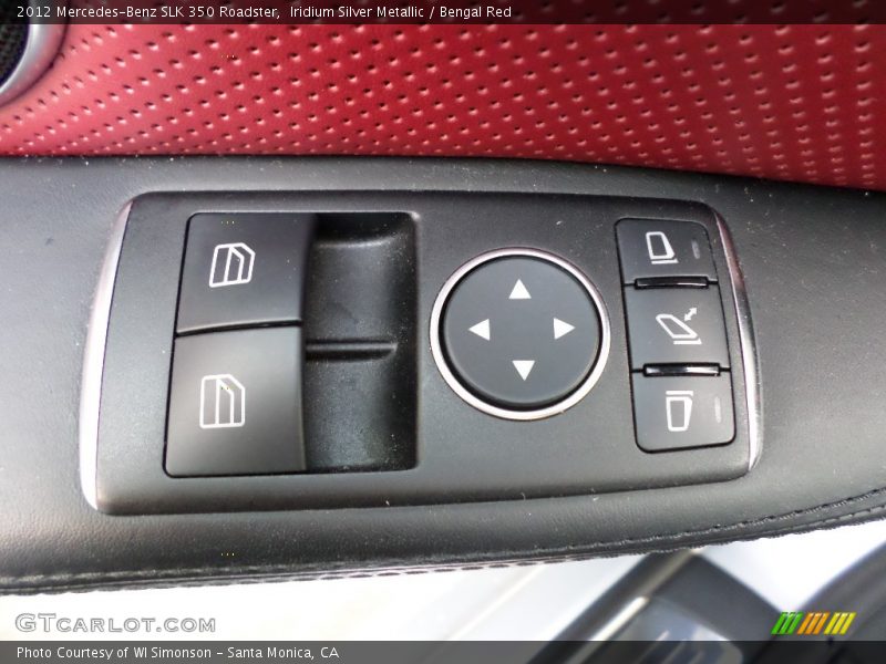 Controls of 2012 SLK 350 Roadster