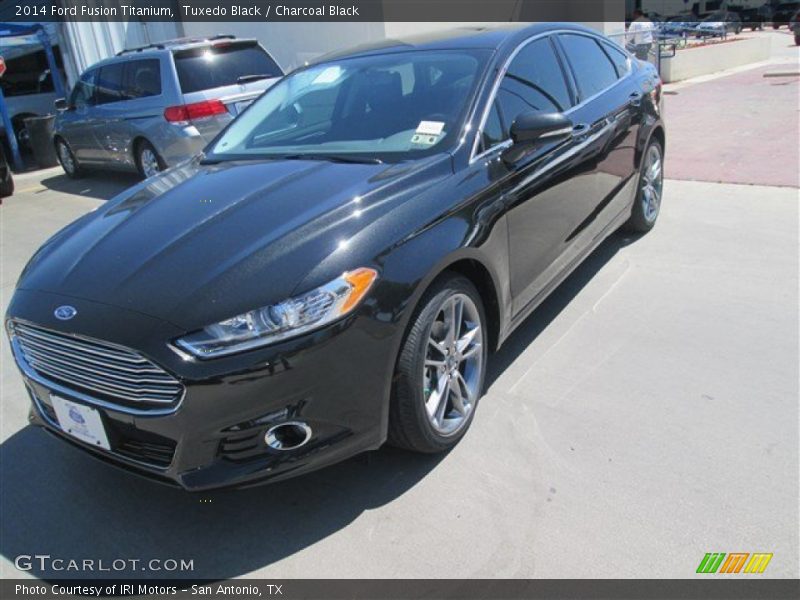 Tuxedo Black / Charcoal Black 2014 Ford Fusion Titanium