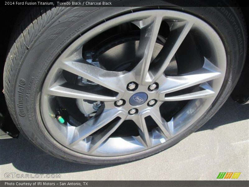Tuxedo Black / Charcoal Black 2014 Ford Fusion Titanium