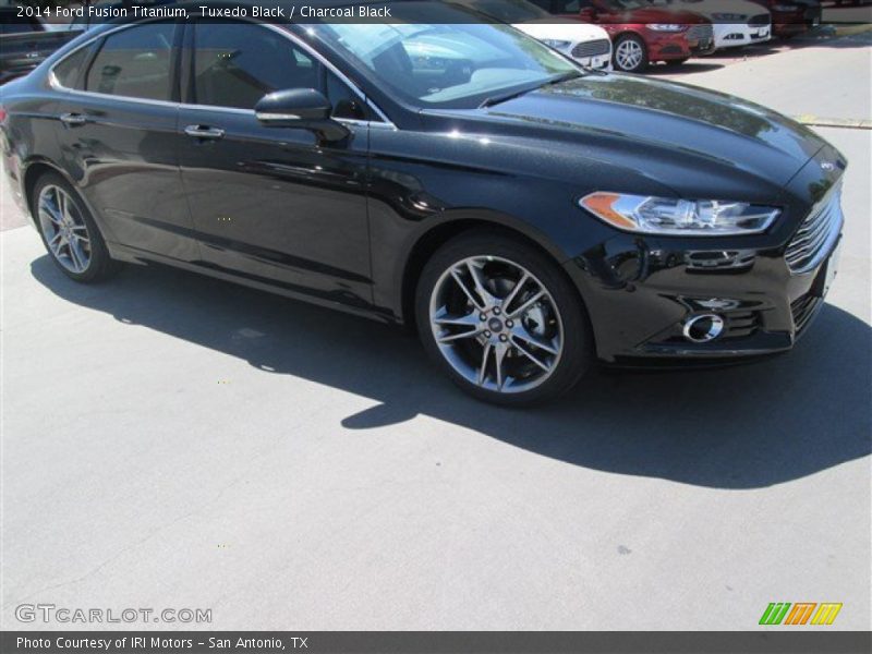 Tuxedo Black / Charcoal Black 2014 Ford Fusion Titanium