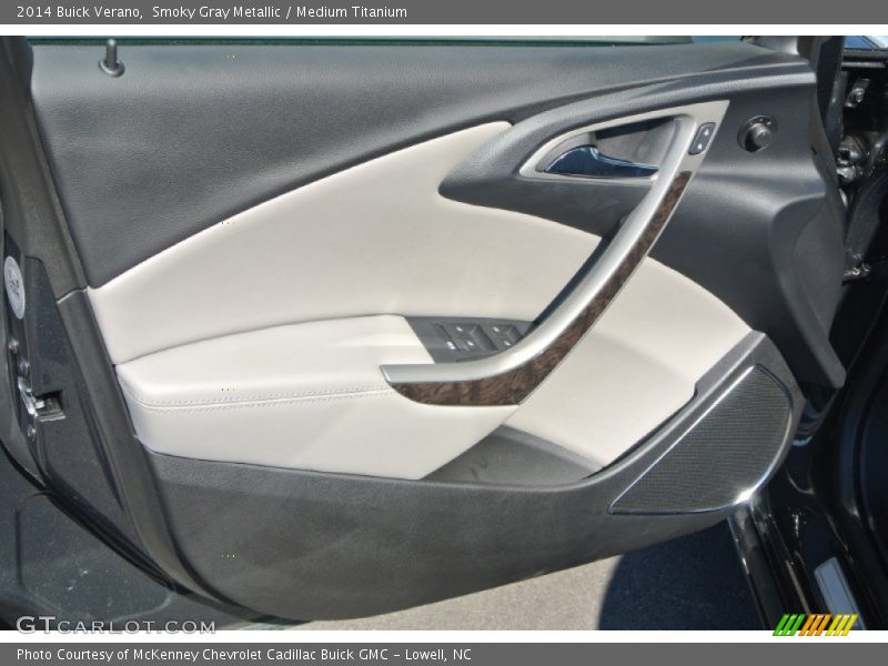 Smoky Gray Metallic / Medium Titanium 2014 Buick Verano
