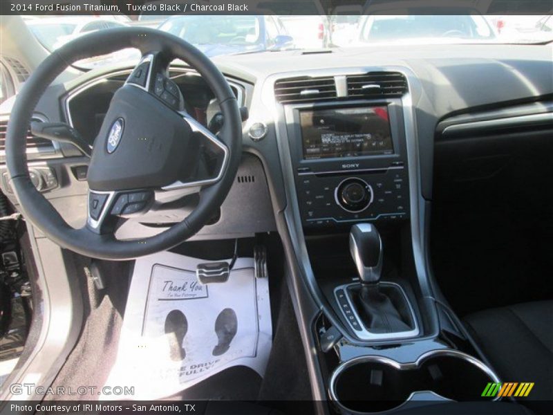 Tuxedo Black / Charcoal Black 2014 Ford Fusion Titanium