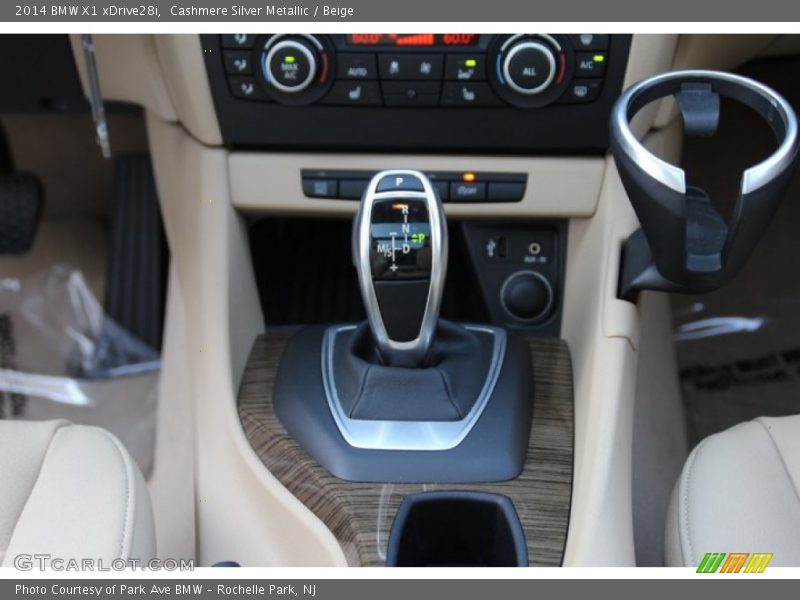 Cashmere Silver Metallic / Beige 2014 BMW X1 xDrive28i