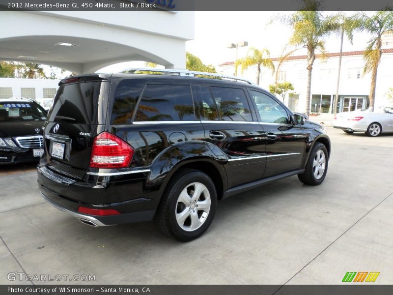 Black / Black 2012 Mercedes-Benz GL 450 4Matic