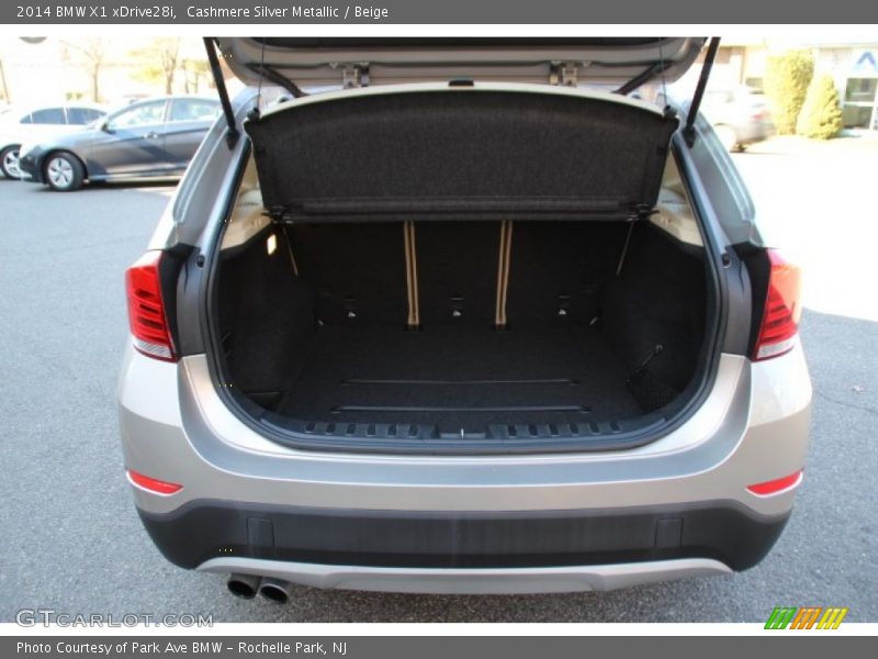 Cashmere Silver Metallic / Beige 2014 BMW X1 xDrive28i
