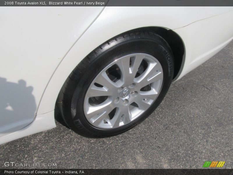 Blizzard White Pearl / Ivory Beige 2008 Toyota Avalon XLS