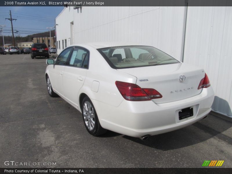 Blizzard White Pearl / Ivory Beige 2008 Toyota Avalon XLS
