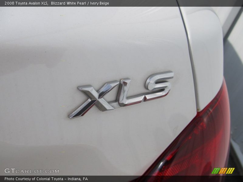 Blizzard White Pearl / Ivory Beige 2008 Toyota Avalon XLS