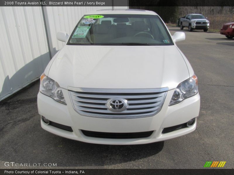 Blizzard White Pearl / Ivory Beige 2008 Toyota Avalon XLS