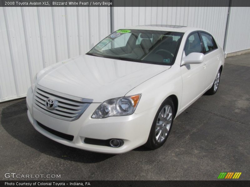 Blizzard White Pearl / Ivory Beige 2008 Toyota Avalon XLS