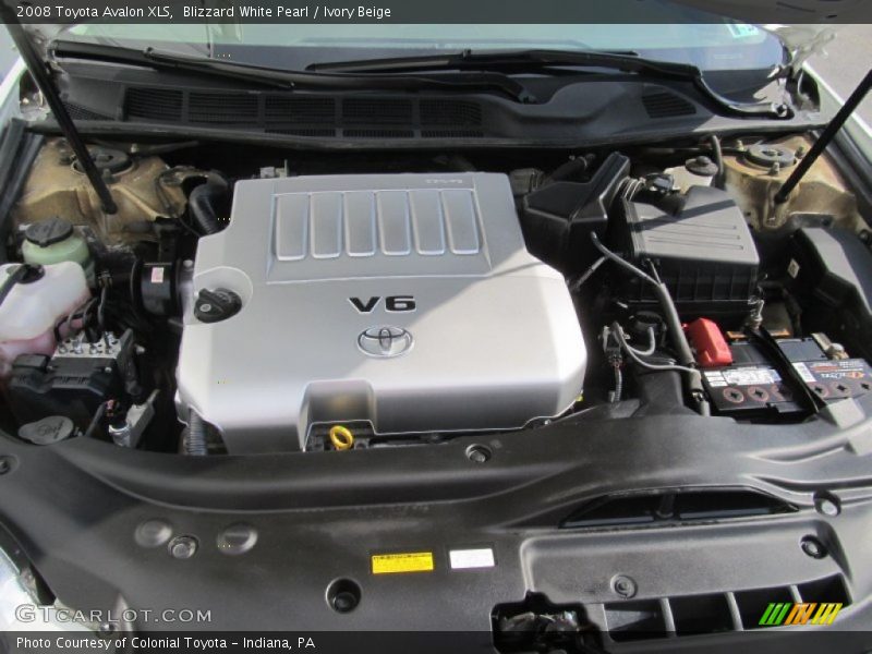 Blizzard White Pearl / Ivory Beige 2008 Toyota Avalon XLS
