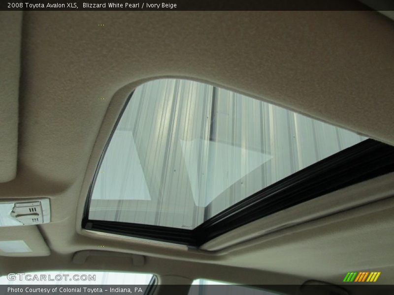Blizzard White Pearl / Ivory Beige 2008 Toyota Avalon XLS