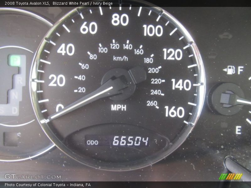 Blizzard White Pearl / Ivory Beige 2008 Toyota Avalon XLS
