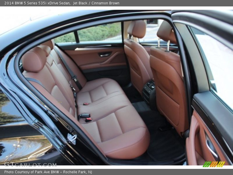 Rear Seat of 2014 5 Series 535i xDrive Sedan