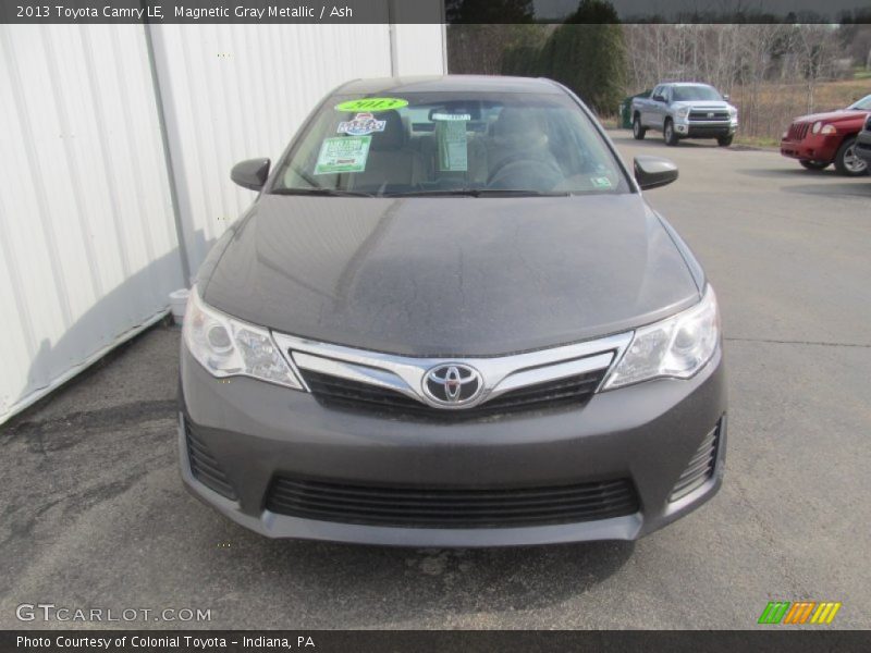 Magnetic Gray Metallic / Ash 2013 Toyota Camry LE