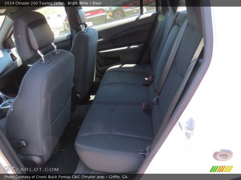 Bright White / Black 2014 Chrysler 200 Touring Sedan