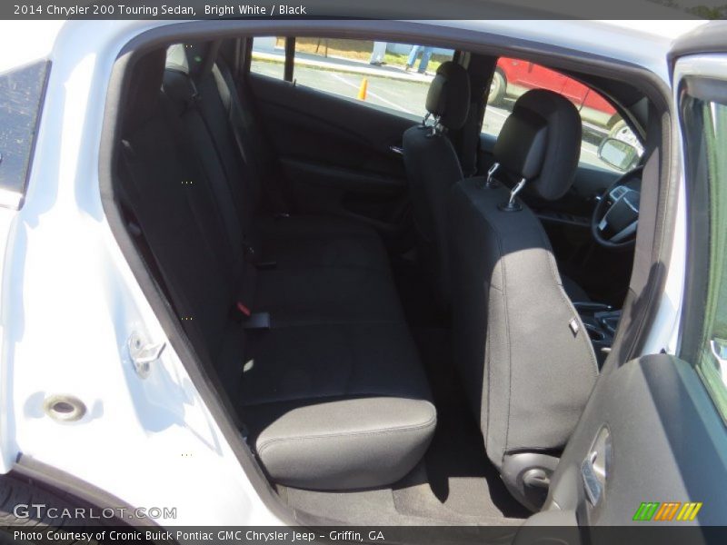Bright White / Black 2014 Chrysler 200 Touring Sedan