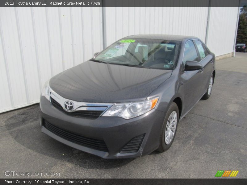 Magnetic Gray Metallic / Ash 2013 Toyota Camry LE
