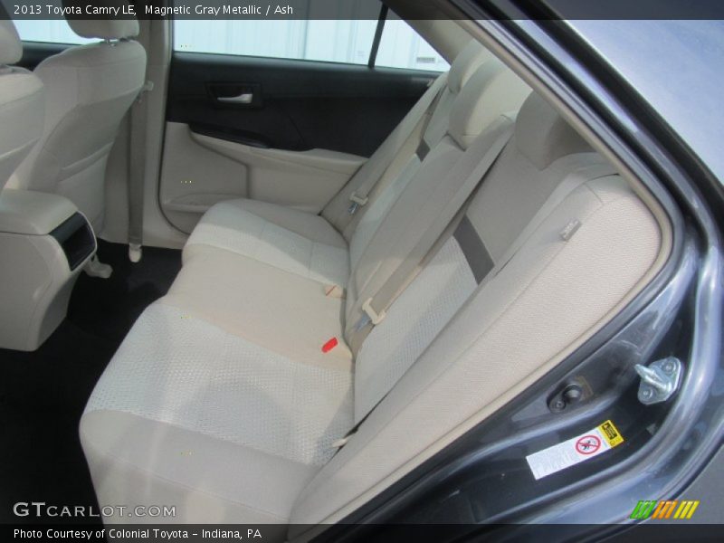 Magnetic Gray Metallic / Ash 2013 Toyota Camry LE