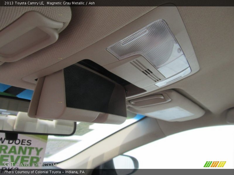 Magnetic Gray Metallic / Ash 2013 Toyota Camry LE