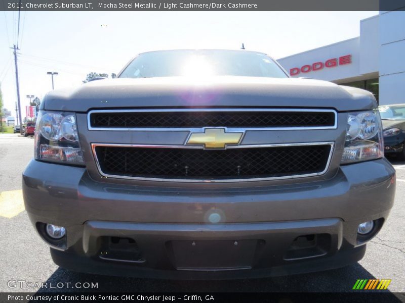 Mocha Steel Metallic / Light Cashmere/Dark Cashmere 2011 Chevrolet Suburban LT