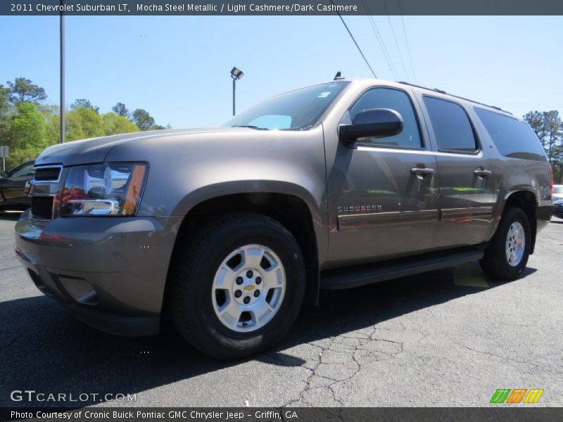Mocha Steel Metallic / Light Cashmere/Dark Cashmere 2011 Chevrolet Suburban LT