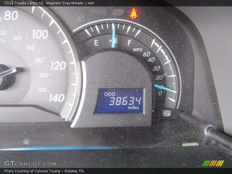 Magnetic Gray Metallic / Ash 2013 Toyota Camry LE