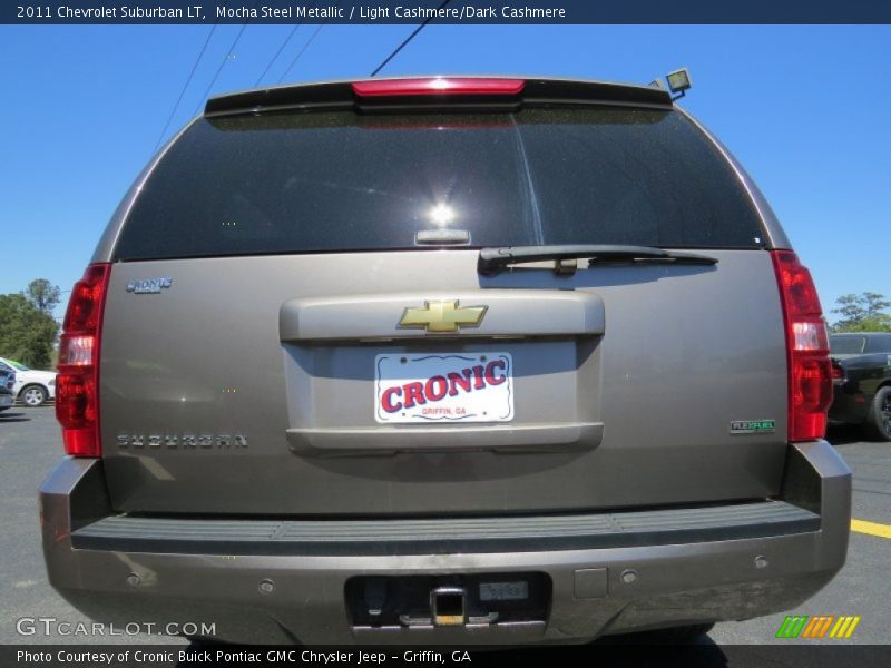 Mocha Steel Metallic / Light Cashmere/Dark Cashmere 2011 Chevrolet Suburban LT