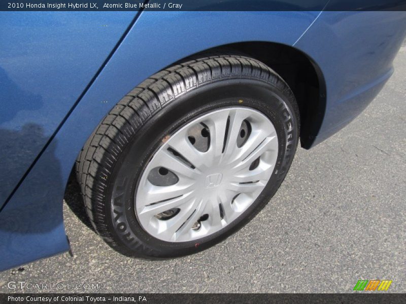 Atomic Blue Metallic / Gray 2010 Honda Insight Hybrid LX