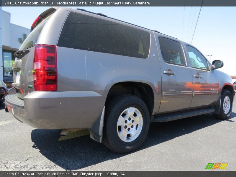 Mocha Steel Metallic / Light Cashmere/Dark Cashmere 2011 Chevrolet Suburban LT