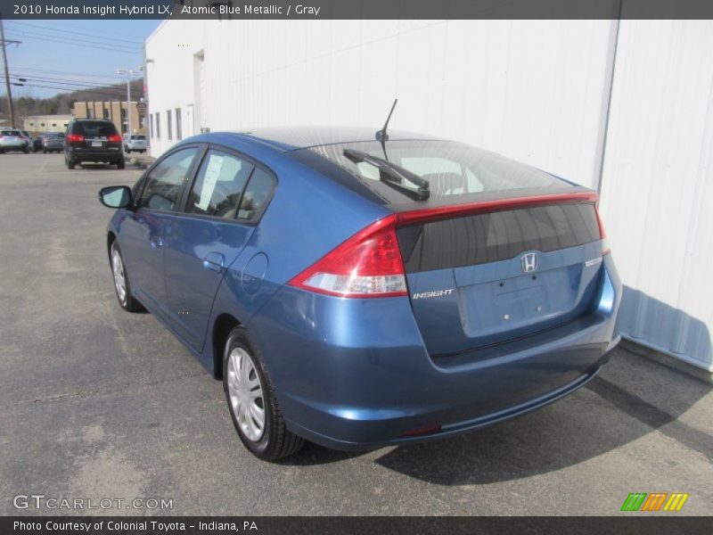 Atomic Blue Metallic / Gray 2010 Honda Insight Hybrid LX