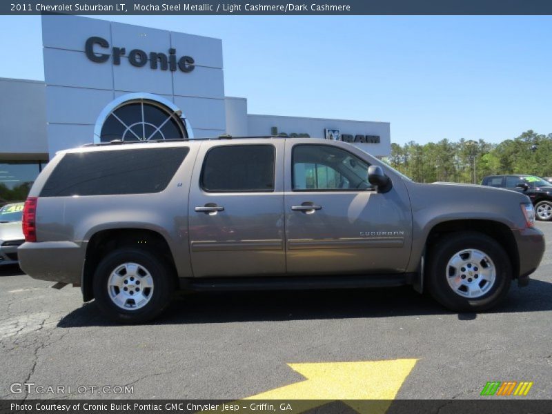 Mocha Steel Metallic / Light Cashmere/Dark Cashmere 2011 Chevrolet Suburban LT