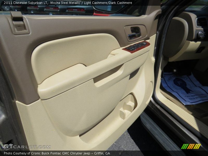Mocha Steel Metallic / Light Cashmere/Dark Cashmere 2011 Chevrolet Suburban LT