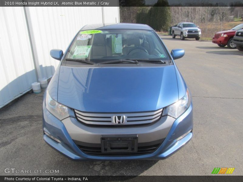 Atomic Blue Metallic / Gray 2010 Honda Insight Hybrid LX