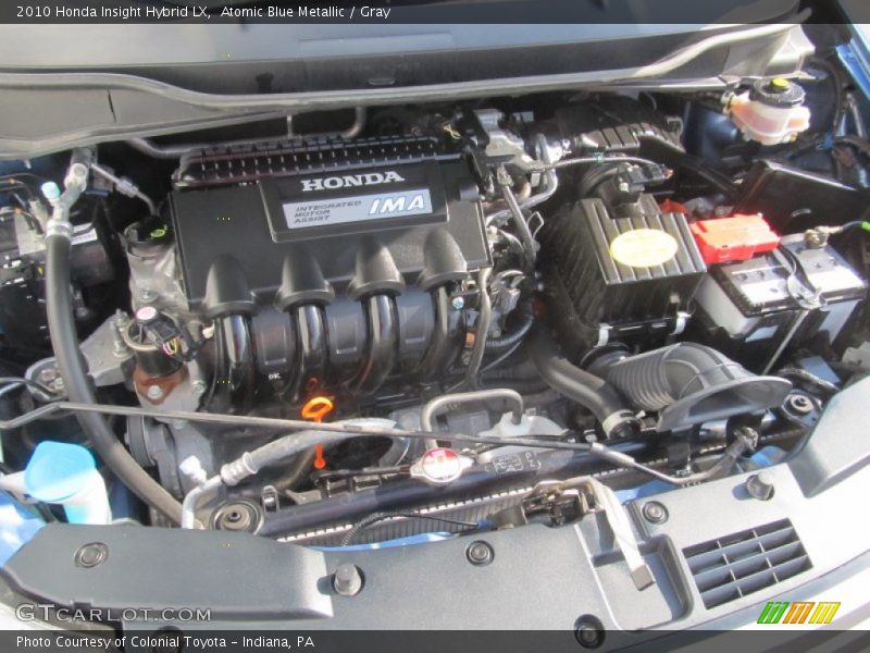 Atomic Blue Metallic / Gray 2010 Honda Insight Hybrid LX