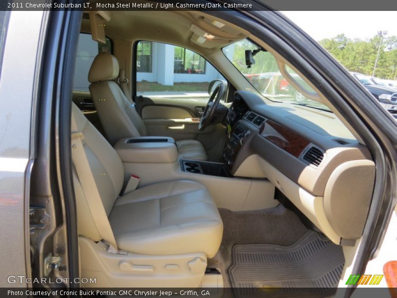 Mocha Steel Metallic / Light Cashmere/Dark Cashmere 2011 Chevrolet Suburban LT