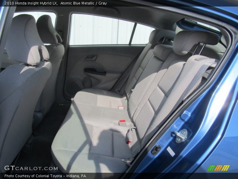 Atomic Blue Metallic / Gray 2010 Honda Insight Hybrid LX