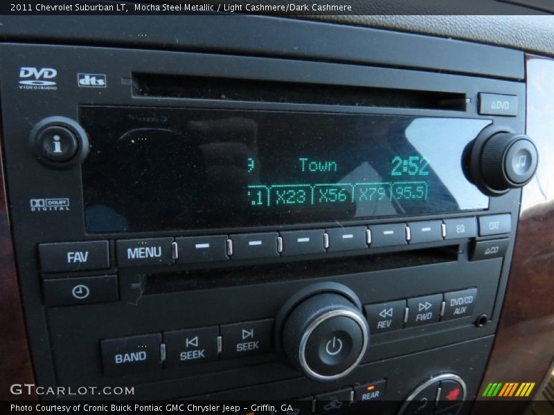 Mocha Steel Metallic / Light Cashmere/Dark Cashmere 2011 Chevrolet Suburban LT