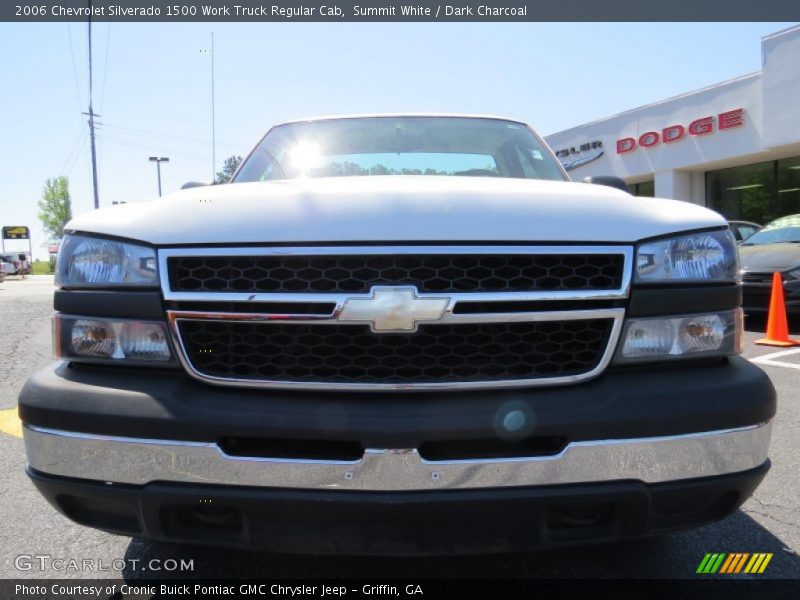 Summit White / Dark Charcoal 2006 Chevrolet Silverado 1500 Work Truck Regular Cab