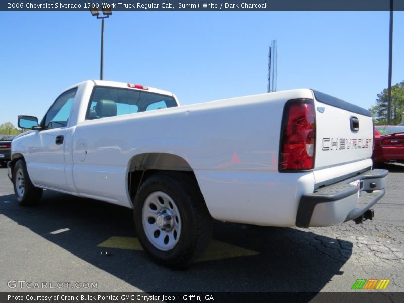 Summit White / Dark Charcoal 2006 Chevrolet Silverado 1500 Work Truck Regular Cab