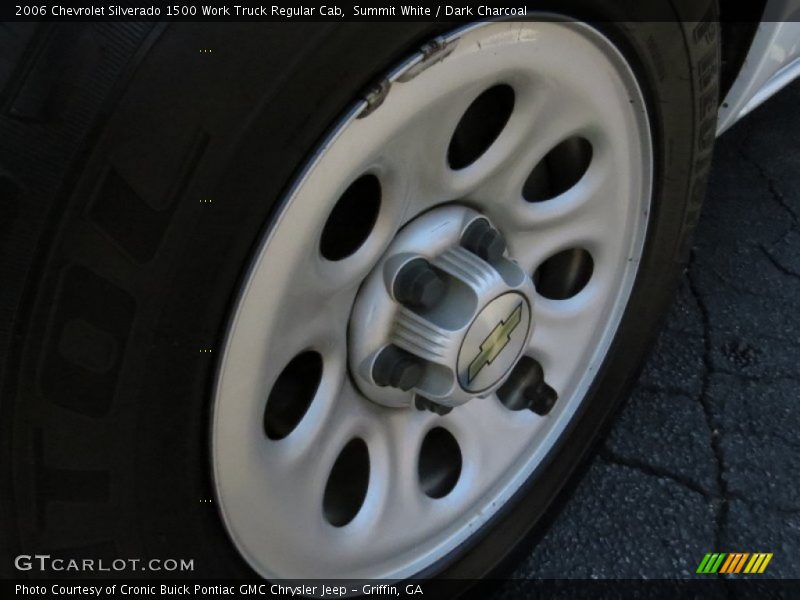 Summit White / Dark Charcoal 2006 Chevrolet Silverado 1500 Work Truck Regular Cab