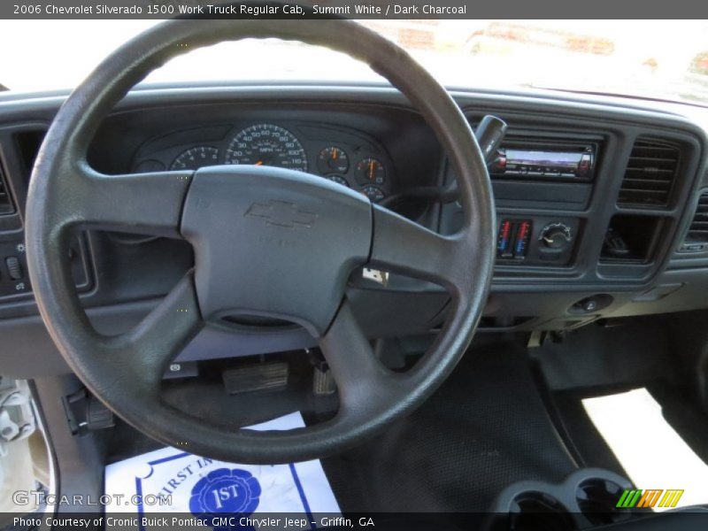 Summit White / Dark Charcoal 2006 Chevrolet Silverado 1500 Work Truck Regular Cab