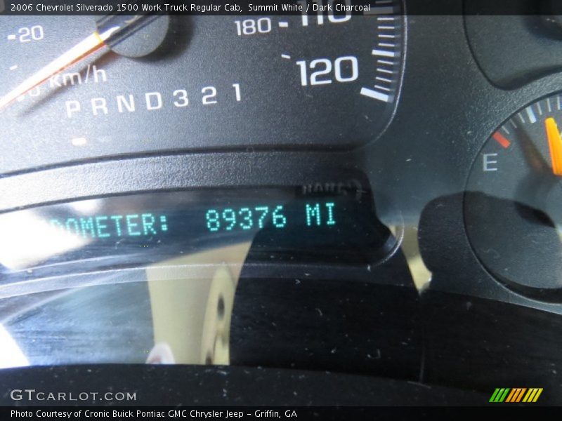 Summit White / Dark Charcoal 2006 Chevrolet Silverado 1500 Work Truck Regular Cab