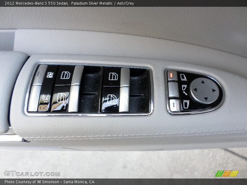 Paladium Silver Metallic / Ash/Grey 2012 Mercedes-Benz S 550 Sedan
