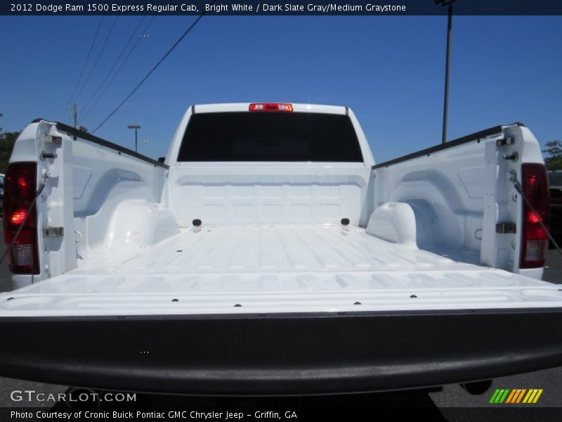 Bright White / Dark Slate Gray/Medium Graystone 2012 Dodge Ram 1500 Express Regular Cab